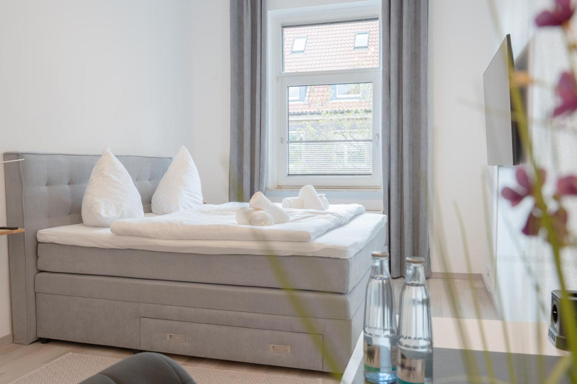 Modernes Apartment In Top Lage Komfortabel Eingerichtet Mit Arbeitsplatz Und Kueche - Geibelsuite Hanover Exterior photo